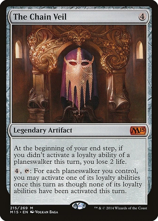 Image for The Chain Veil (Magic 2015 (M15)) (215) - Magic: The Gathering