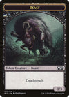 Image for Beast Token (Black) (Magic 2015 (M15)) (5) - Magic: The Gathering