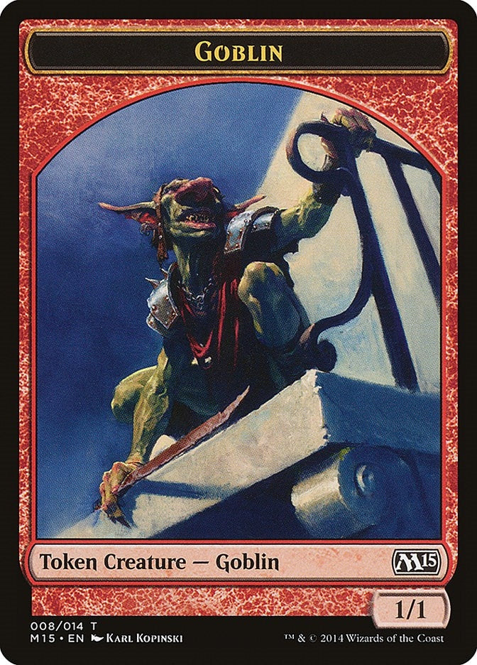 Image for Goblin Token (Magic 2015 (M15)) (8) - Magic: The Gathering