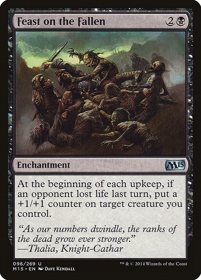 Image for Feast on the Fallen (Magic 2015 (M15)) (96) - Magic: The Gathering