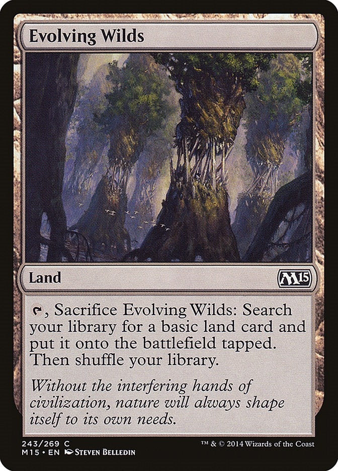 Image for Evolving Wilds (Magic 2015 (M15)) (243) - Magic: The Gathering