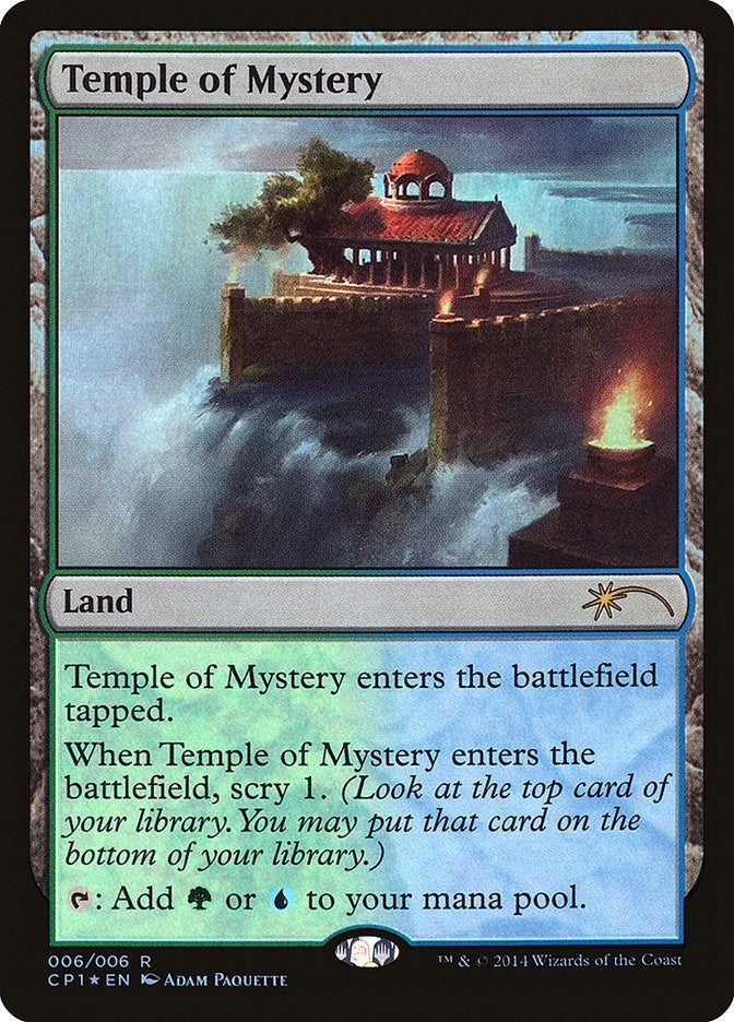 Image for Temple of Mystery (Unique and Miscellaneous Promos) (6) - Magic: The Gathering