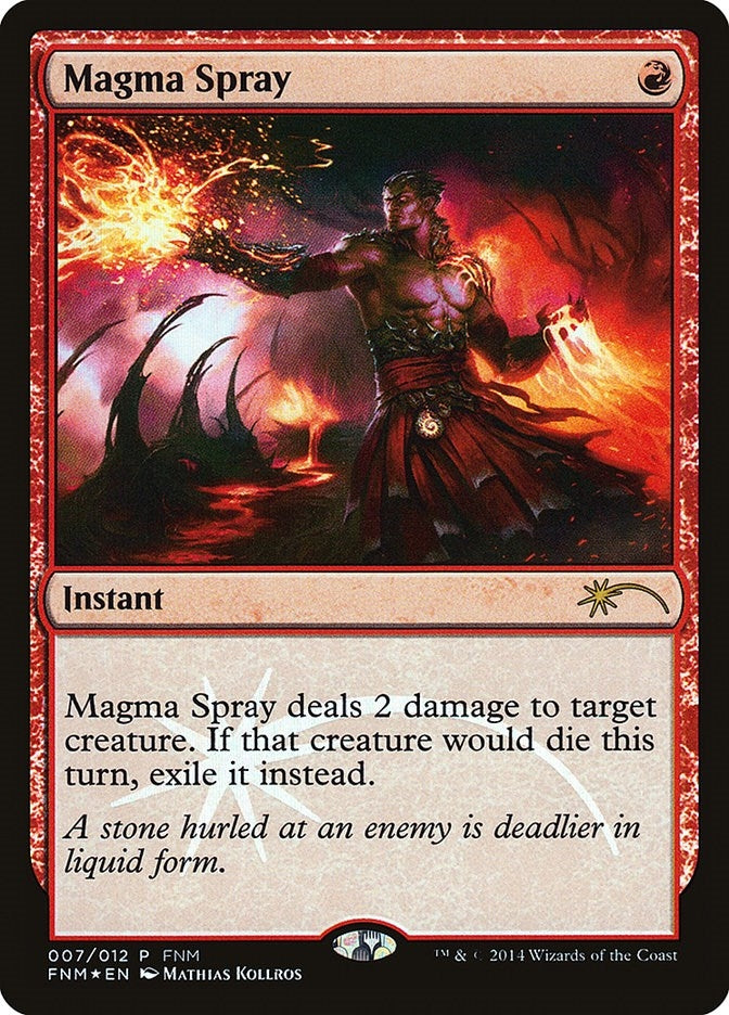 Image for Magma Spray (FNM Promos) (7) - Magic: The Gathering