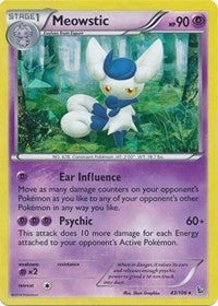 Image for Meowstic - 43/106 (XY Flashfire) (Deck Exclusives) (043/106) - Pokemon
