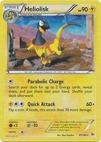 Image for Heliolisk - 37/106 (XY Flashfire) (Deck Exclusives) (037/106) - Pokemon
