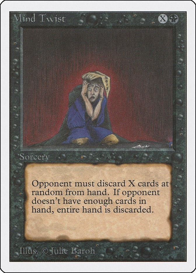 Image for Mind Twist (Unlimited Edition) - Magic: The Gathering