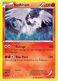 Image for Reshiram - 21/99 (Next Destinies) (Deck Exclusives) (021/099) - Pokemon
