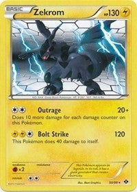 Image for Zekrom - 50/99 (Next Destinies) (Deck Exclusives) (050/099) - Pokemon