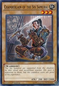 Image for Chamberlain of the Six Samurai (Super Starter: Space-Time Showdown) (YS14-EN007) - YuGiOh