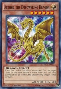 Image for Aether, the Empowering Dragon (Super Starter: Space-Time Showdown) (YS14-EN011) - YuGiOh