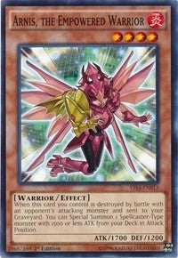 Image for Arnis, the Empowered Warrior (Super Starter: Space-Time Showdown) (YS14-EN013) - YuGiOh