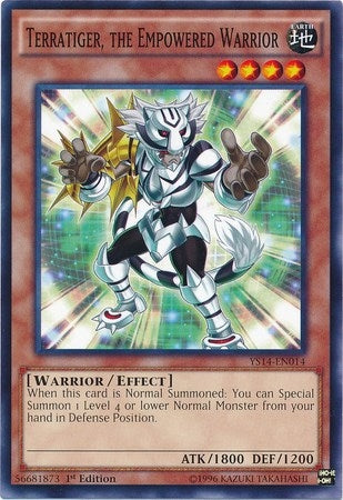 Image for Terratiger, the Empowered Warrior (Super Starter: Space-Time Showdown) (YS14-EN014) - YuGiOh