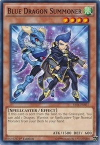 Image for Blue Dragon Summoner (Super Starter: Space-Time Showdown) (YS14-EN017) - YuGiOh