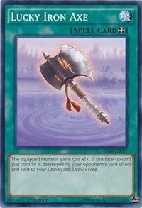 Image for Lucky Iron Axe (Super Starter: Space-Time Showdown) (YS14-EN027) - YuGiOh