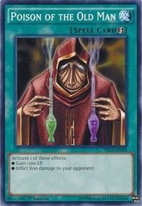 Image for Poison of the Old Man (Super Starter: Space-Time Showdown) (YS14-EN030) - YuGiOh