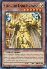 Image for Kuraz the Light Monarch (Super Starter: Space-Time Showdown Power-Up Pack) (YS14-ENA03) - YuGiOh