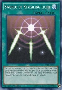 Image for Swords of Revealing Light (Super Starter: Space-Time Showdown Power-Up Pack) (YS14-ENA11) - YuGiOh