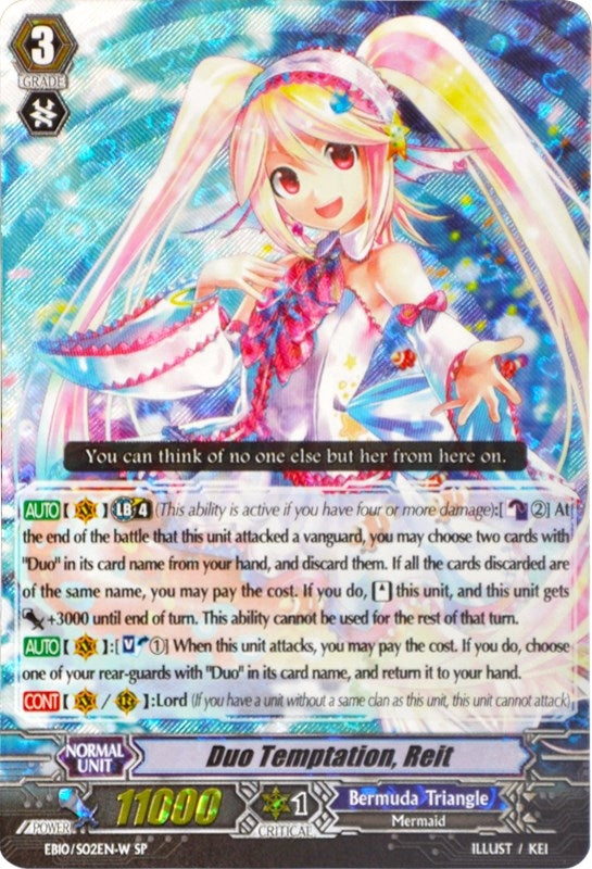 Image for Duo Temptation, Reit (White) (SP) (EB10 - Divas Duet) (EB10/S02EN-W) - Cardfight Vanguard
