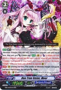 Image for Duo True Sister, Meer (Black) (EB10 - Divas Duet) (EB10/003EN-B) - Cardfight Vanguard