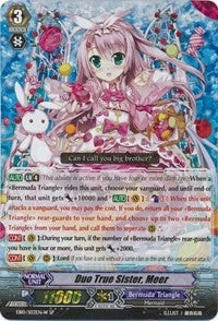 Image for Duo True Sister, Meer (White) (SP) (EB10 - Divas Duet) (EB10/S03EN-W) - Cardfight Vanguard