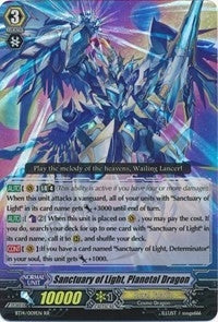 Image for Sanctuary of Light, Planetal Dragon (BT14: Brilliant Strike) (BT14/009EN) - Cardfight Vanguard