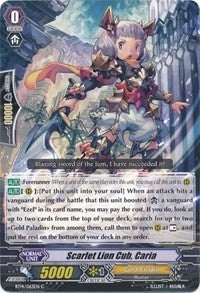 Image for Scarlet Lion Cub, Caria (BT14: Brilliant Strike) (BT14/063EN) - Cardfight Vanguard