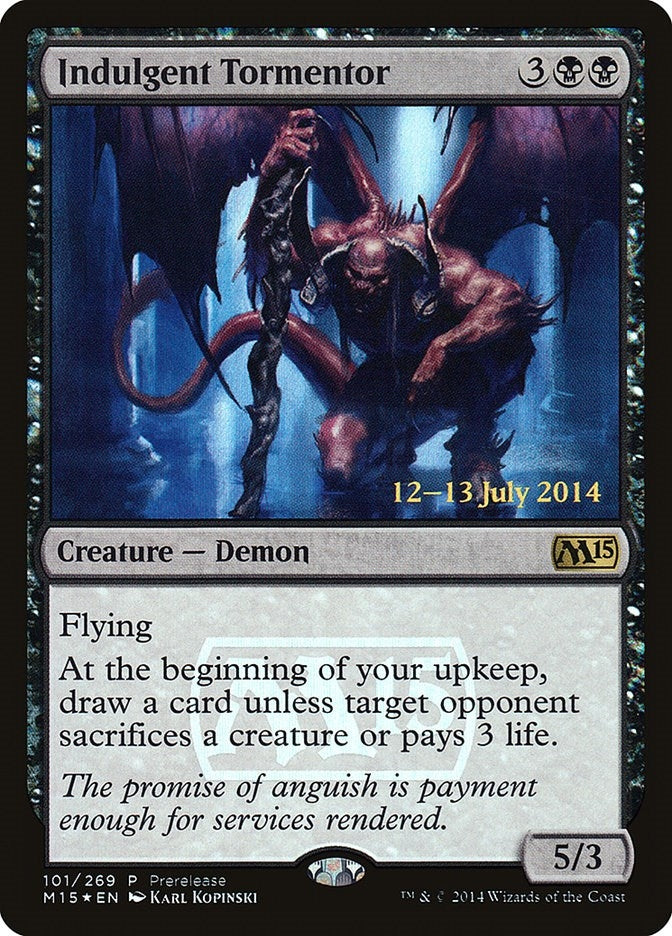 Image for Indulgent Tormentor (Prerelease Cards) (101) - Magic: The Gathering