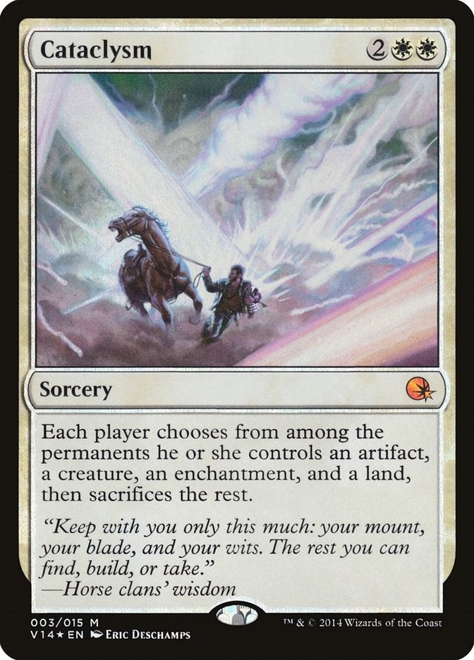 Image for Cataclysm (From the Vault: Annihilation) (3) - Magic: The Gathering