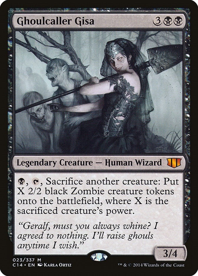 Image for Ghoulcaller Gisa (Commander 2014) (23) - Magic: The Gathering