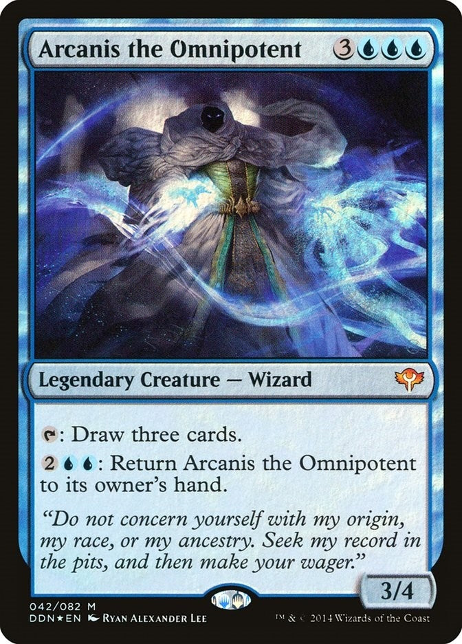 Image for Arcanis the Omnipotent (Duel Decks: Speed vs. Cunning) (42) - Magic: The Gathering