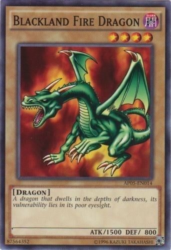 Image for Blackland Fire Dragon (Astral Pack 5) (AP05-EN014) - YuGiOh