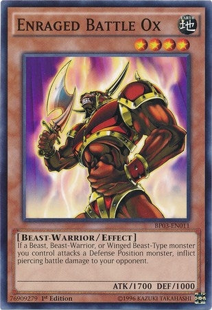 Image for Enraged Battle Ox (Battle Pack 3: Monster League) (BP03-EN011) - YuGiOh