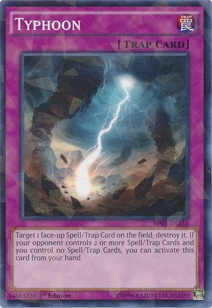 Image for Typhoon (Shatterfoil) (Battle Pack 3: Monster League) (BP03-EN235) - YuGiOh