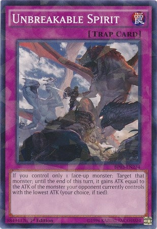 Image for Unbreakable Spirit (Shatterfoil) (Battle Pack 3: Monster League) (BP03-EN234) - YuGiOh