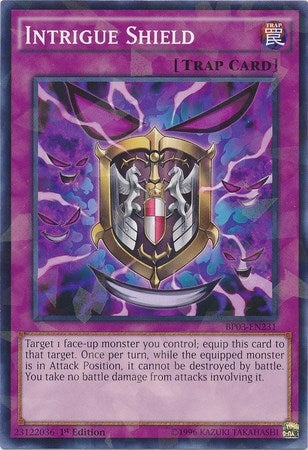 Image for Intrigue Shield (Shatterfoil) (Battle Pack 3: Monster League) (BP03-EN231) - YuGiOh