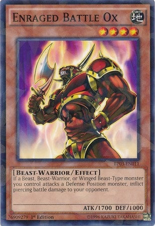 Image for Enraged Battle Ox (Shatterfoil) (Battle Pack 3: Monster League) (BP03-EN011) - YuGiOh