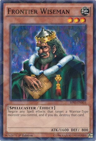 Image for Frontier Wiseman (Shatterfoil) (Battle Pack 3: Monster League) (BP03-EN003) - YuGiOh