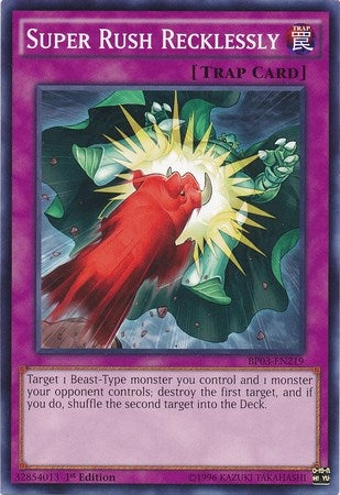 Image for Super Rush Recklessly (Battle Pack 3: Monster League) (BP03-EN219) - YuGiOh