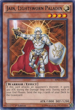Image for Jain, Lightsworn Paladin (Battle Pack 3: Monster League) (BP03-EN042) - YuGiOh