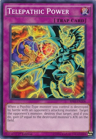 Image for Telepathic Power (Battle Pack 3: Monster League) (BP03-EN208) - YuGiOh