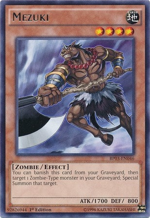 Image for Mezuki (Battle Pack 3: Monster League) (BP03-EN046) - YuGiOh