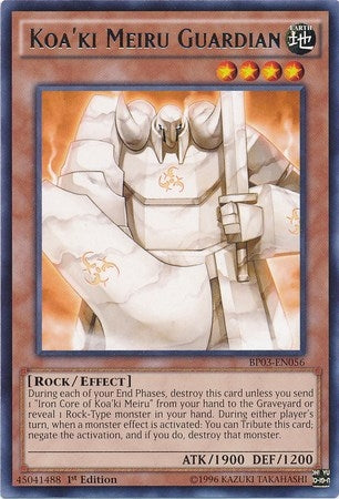 Image for Koa'ki Meiru Guardian (Battle Pack 3: Monster League) (BP03-EN056) - YuGiOh