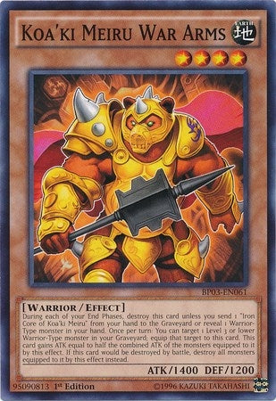 Image for Koa'ki Meiru War Arms (Battle Pack 3: Monster League) (BP03-EN061) - YuGiOh