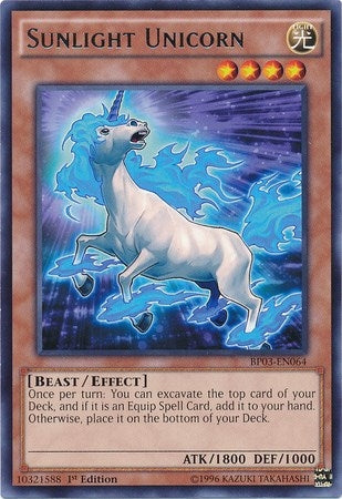 Image for Sunlight Unicorn (Battle Pack 3: Monster League) (BP03-EN064) - YuGiOh