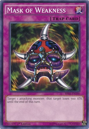 Image for Mask of Weakness (Battle Pack 3: Monster League) (BP03-EN190) - YuGiOh