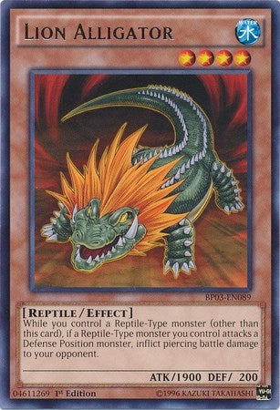 Image for Lion Alligator (Battle Pack 3: Monster League) (BP03-EN089) - YuGiOh