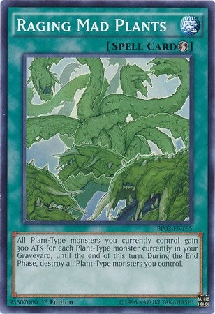 Image for Raging Mad Plants (Battle Pack 3: Monster League) (BP03-EN165) - YuGiOh