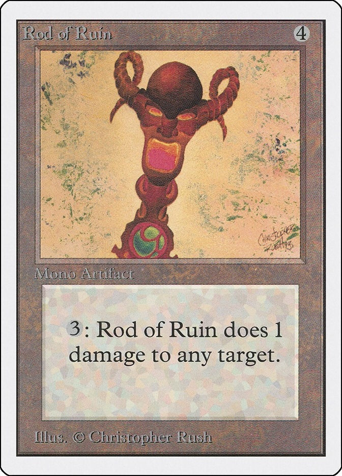 Image for Rod of Ruin (Unlimited Edition) - Magic: The Gathering