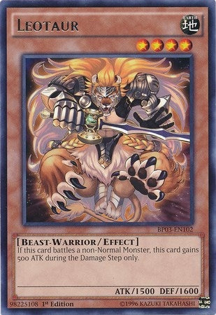 Image for Leotaur (Battle Pack 3: Monster League) (BP03-EN102) - YuGiOh