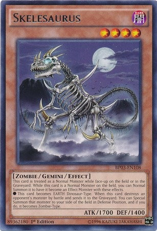 Image for Skelesaurus (Battle Pack 3: Monster League) (BP03-EN108) - YuGiOh